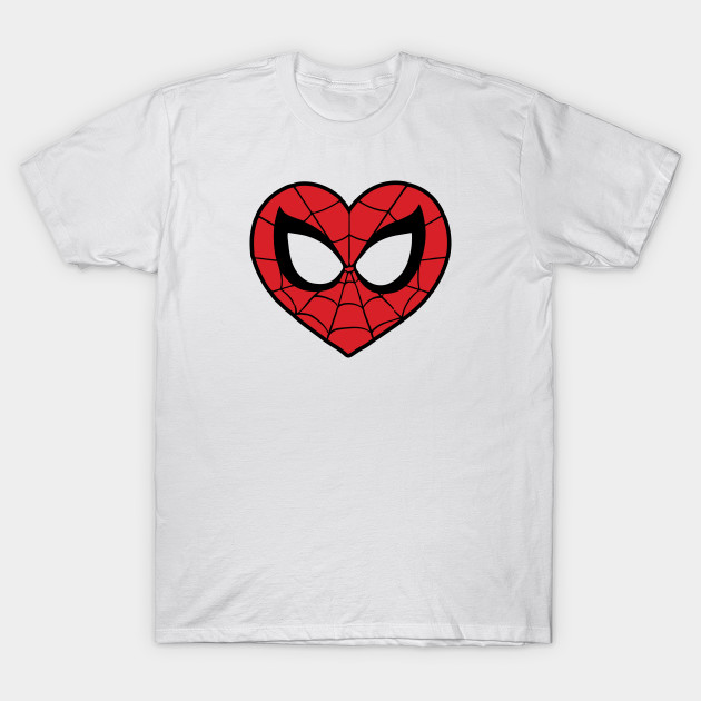 spidey heart shirt